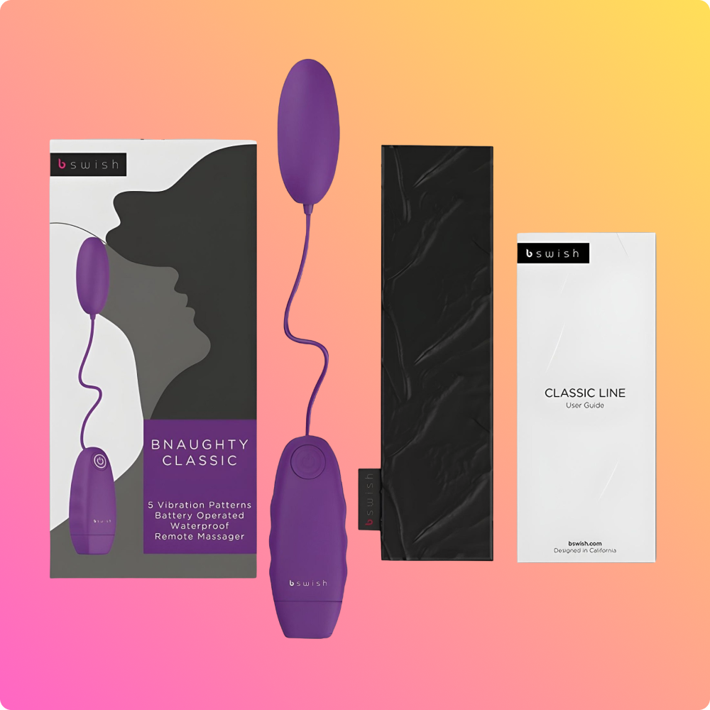 B Swish Bnaughty Classic Egg Massager