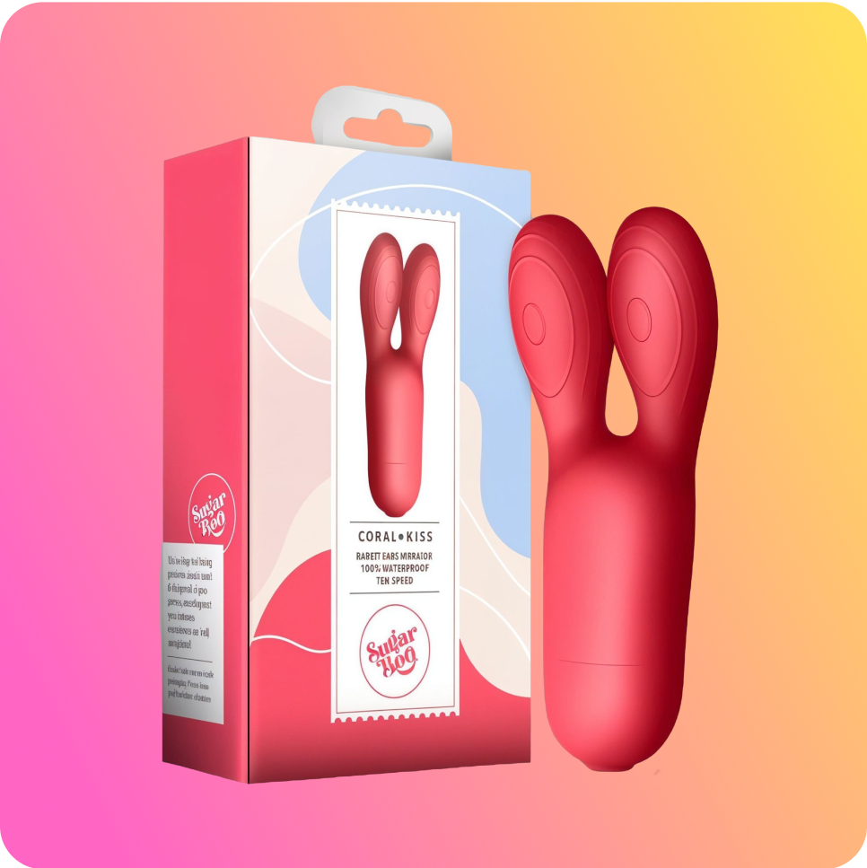 SugarBoo Coral Kiss Clit Stimulator