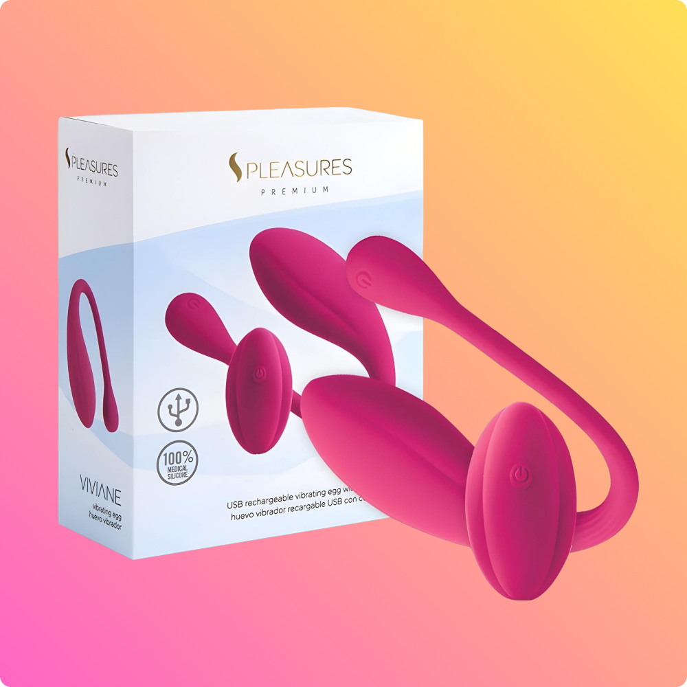 Viviane Remote Controlled Egg Massager