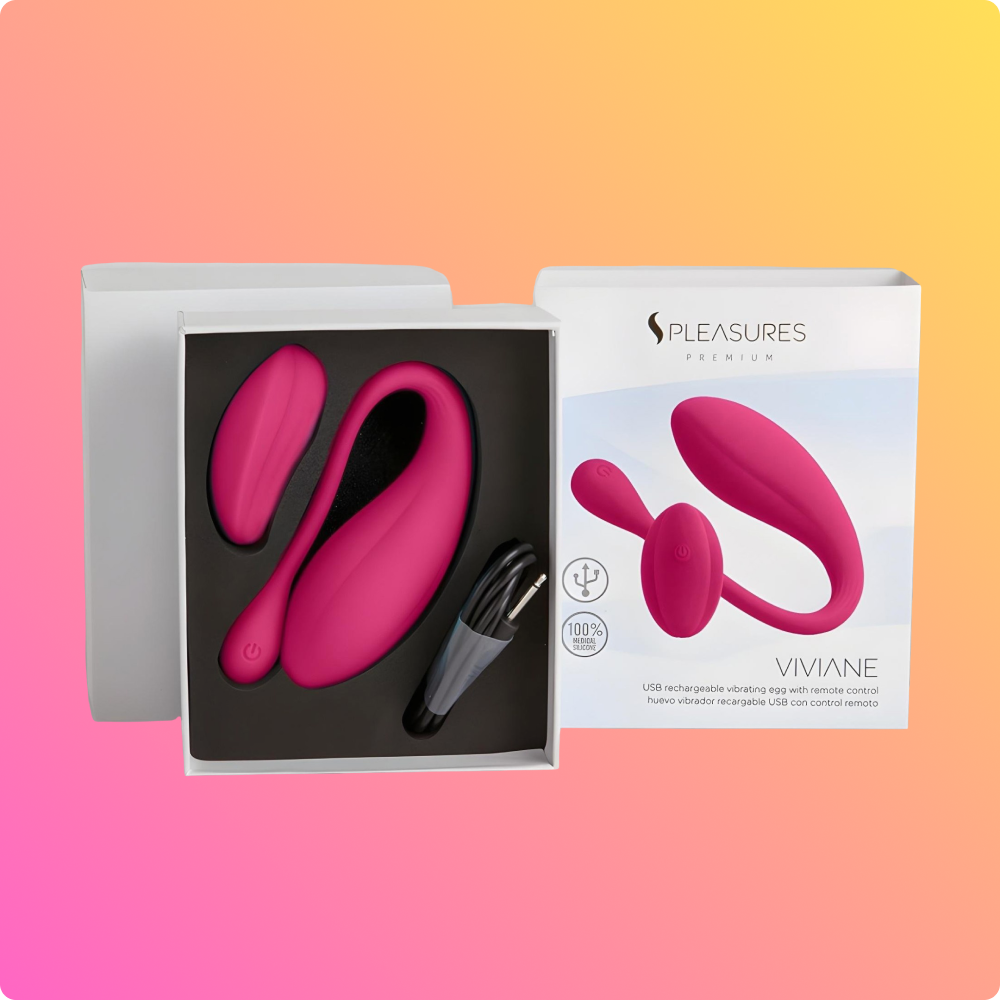 Viviane Remote Controlled Egg Massager